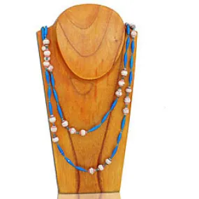 Glossy Recycled Paper Necklace Afrika Pamoja