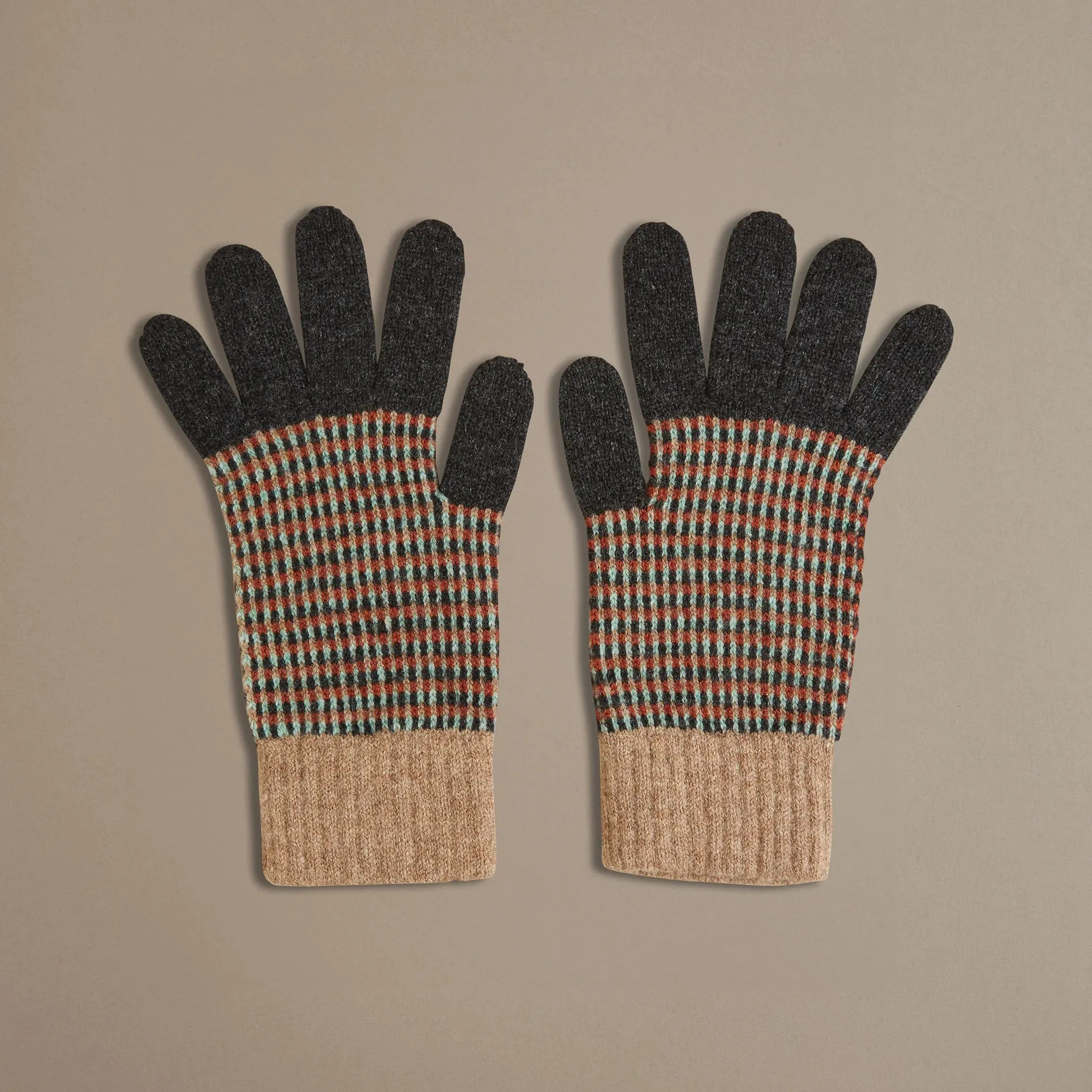 Gloves - Charcoal Marl