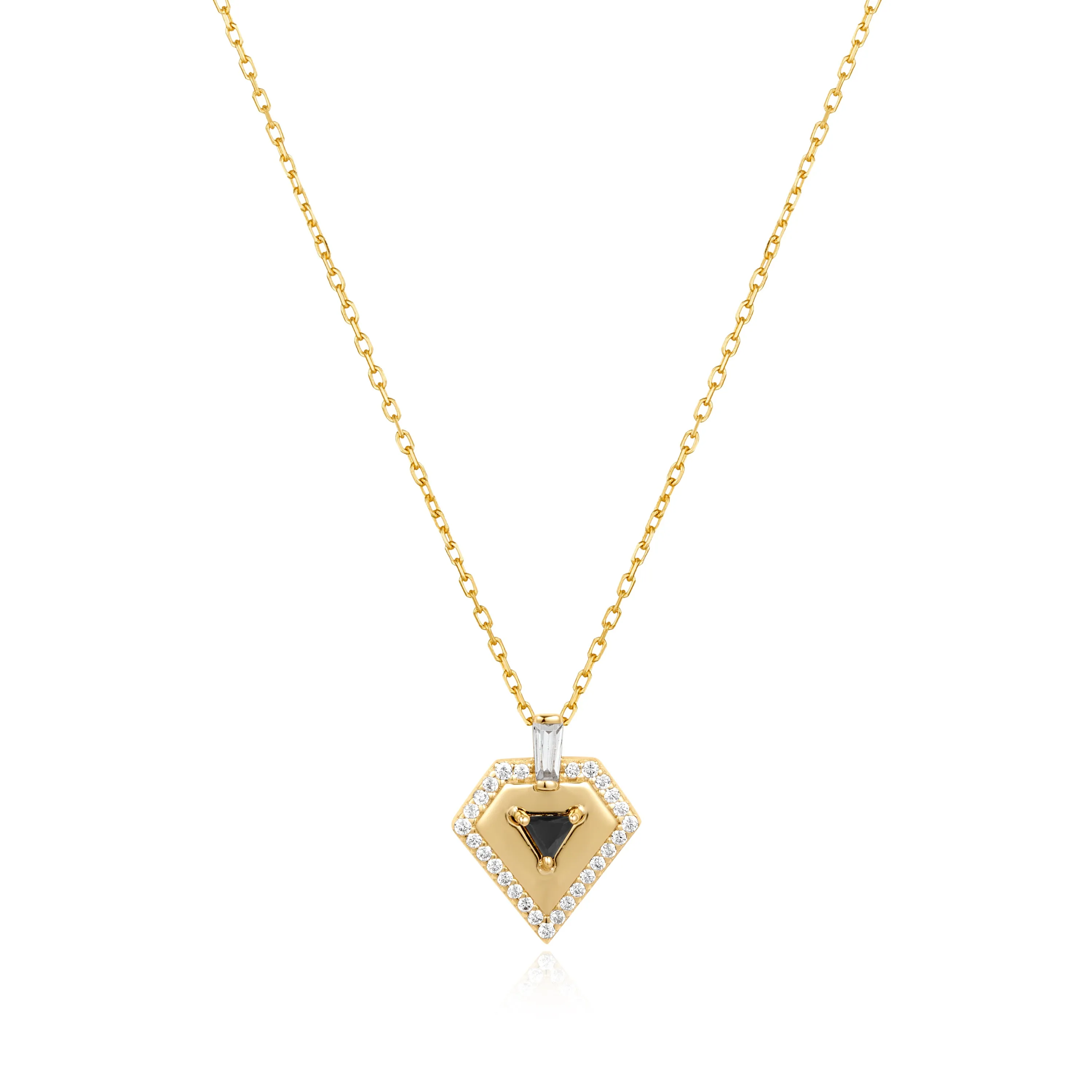 Gold Geometric Necklace