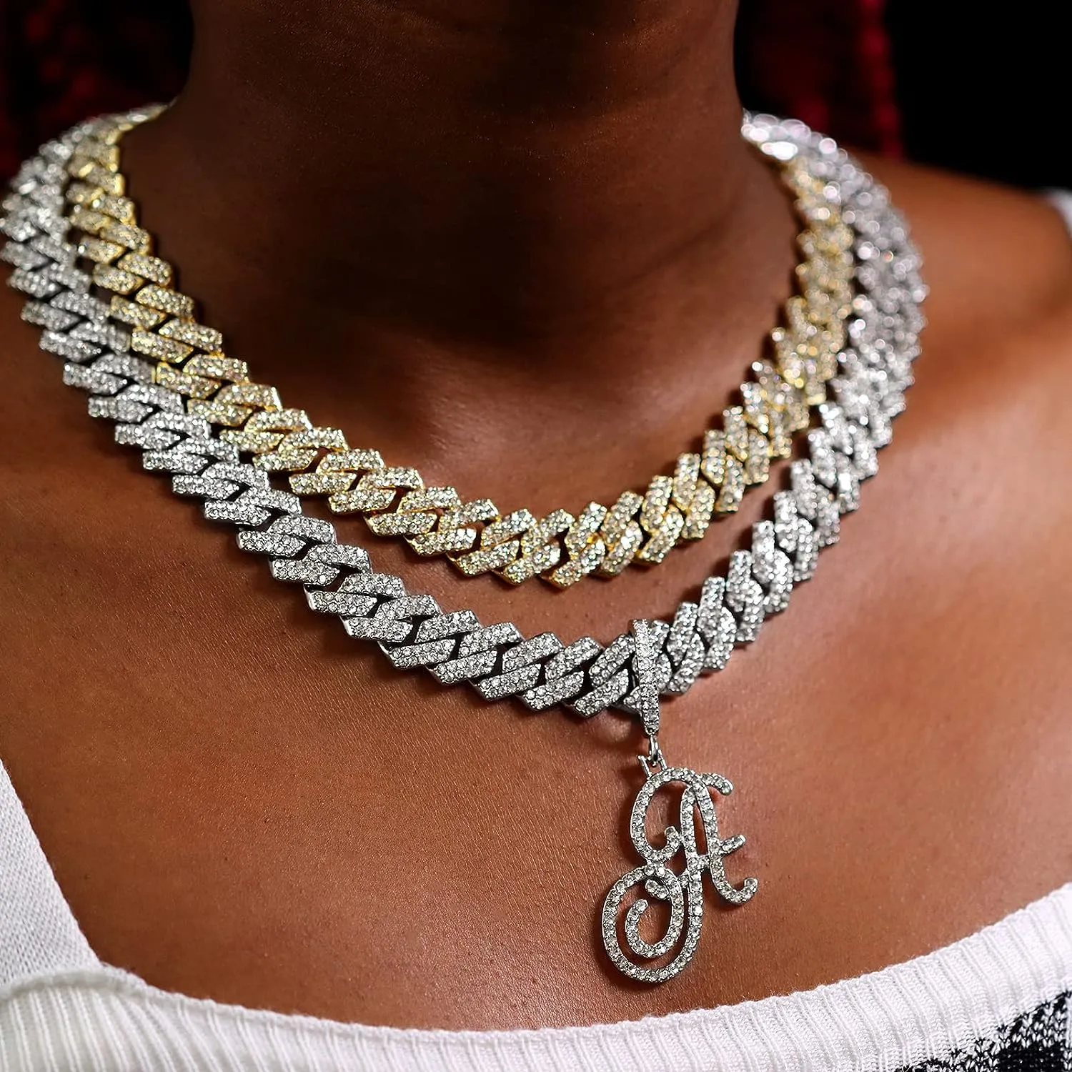 Graphic Link Chain for Women