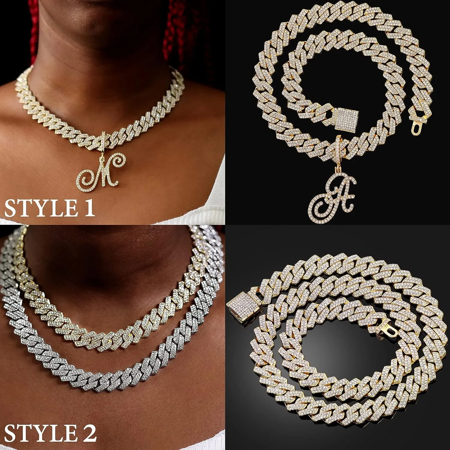 Graphic Link Chain for Women