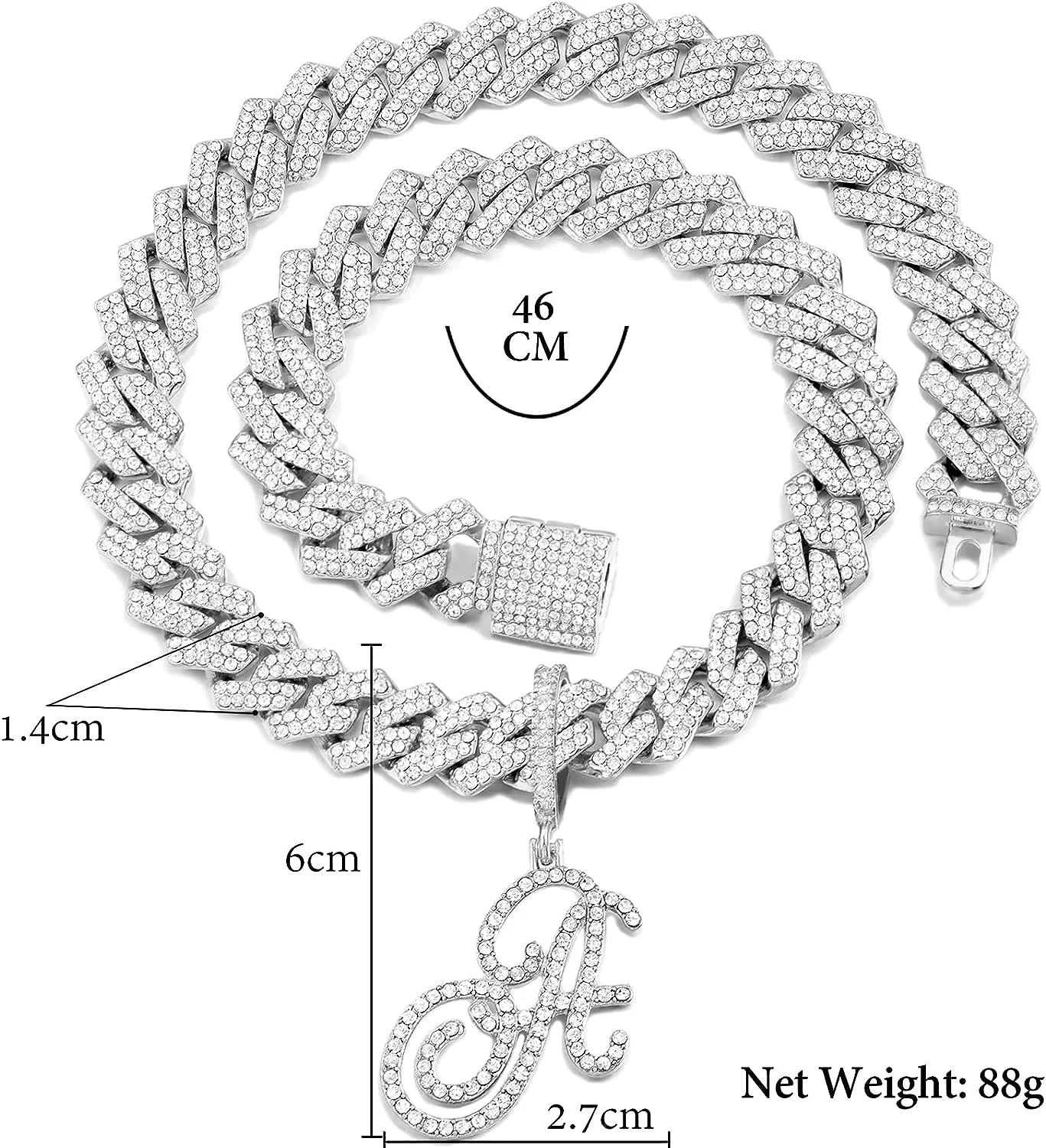 Graphic Link Chain for Women