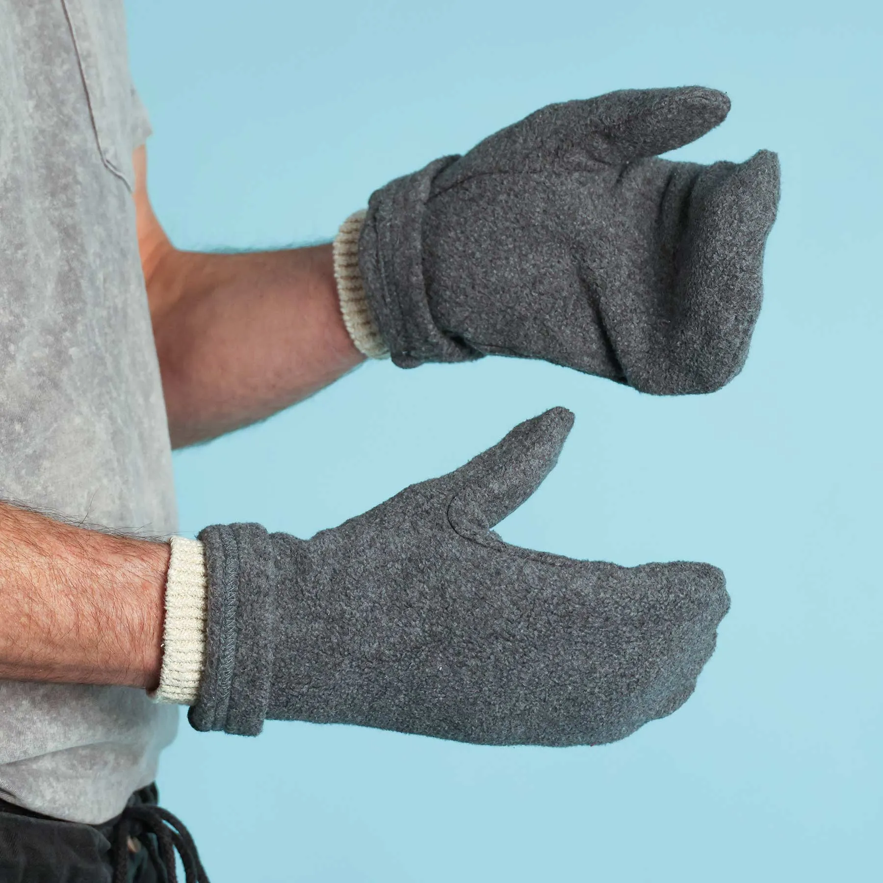 HAYDN 100% Organic Cotton Gloves (No Elastic, No Latex, No Polyester, No polyamide, No Nylon, No Plastic, No Synthetics) (100% Biodegradable)