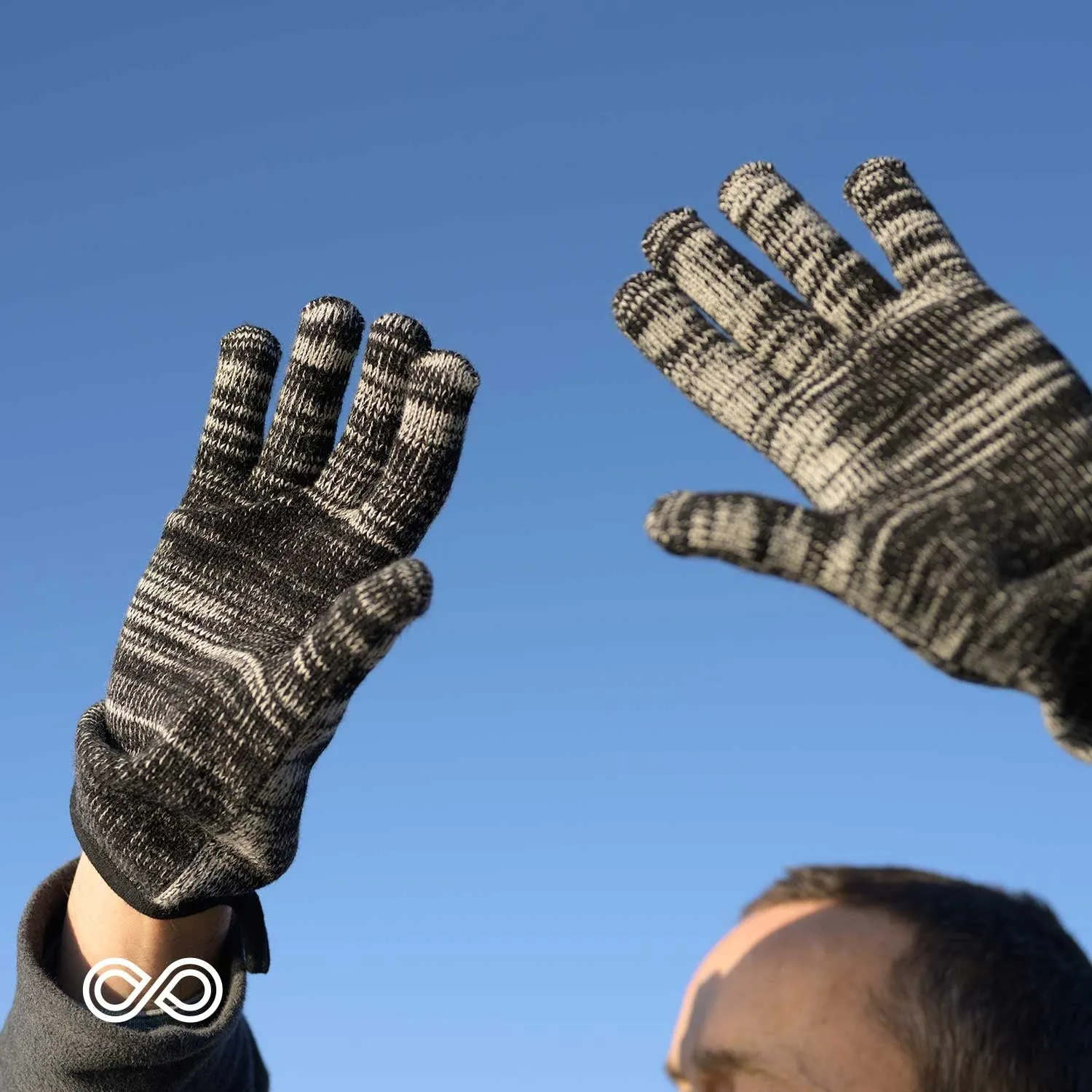 HAYDN 100% Organic Cotton Gloves (No Elastic, No Latex, No Polyester, No polyamide, No Nylon, No Plastic, No Synthetics) (100% Biodegradable)