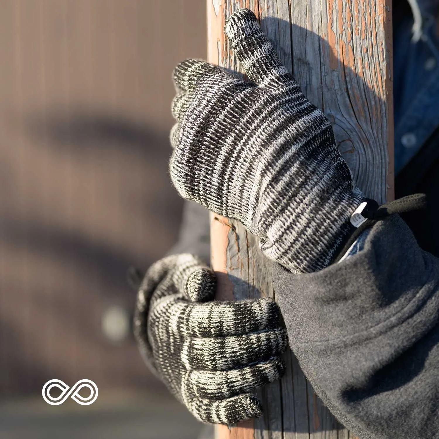 HAYDN 100% Organic Cotton Gloves (No Elastic, No Latex, No Polyester, No polyamide, No Nylon, No Plastic, No Synthetics) (100% Biodegradable)