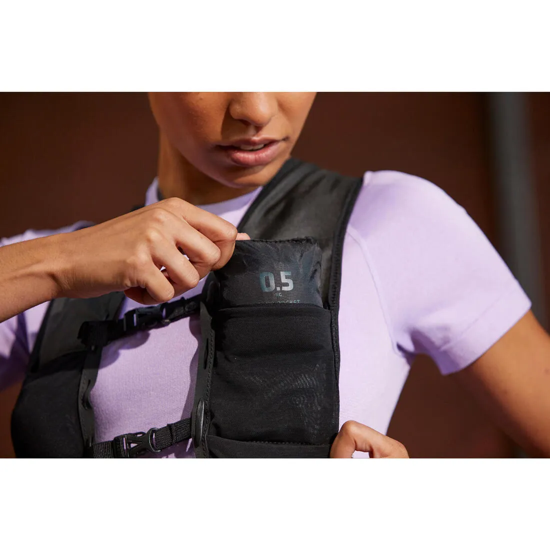 Machine Washable Weight Training and Cross-Training Vest 0 - 5 kg