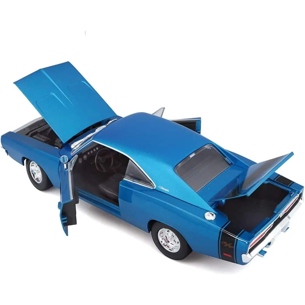 Maisto 1:25 Diecast 1969 Dodge Charger - Blue