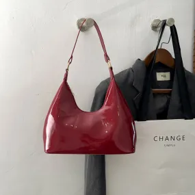 Metallic Glossy Women's Shoulder Bags