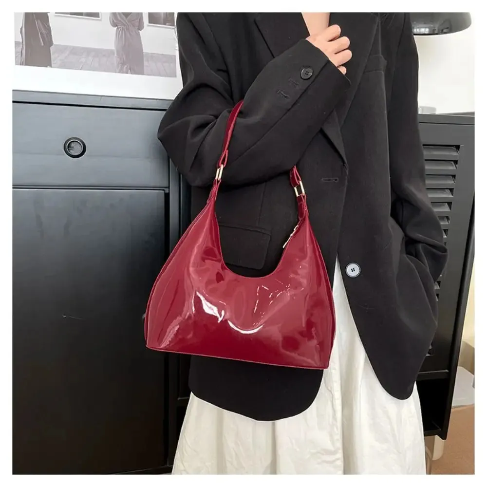 Metallic Glossy Women's Shoulder Bags
