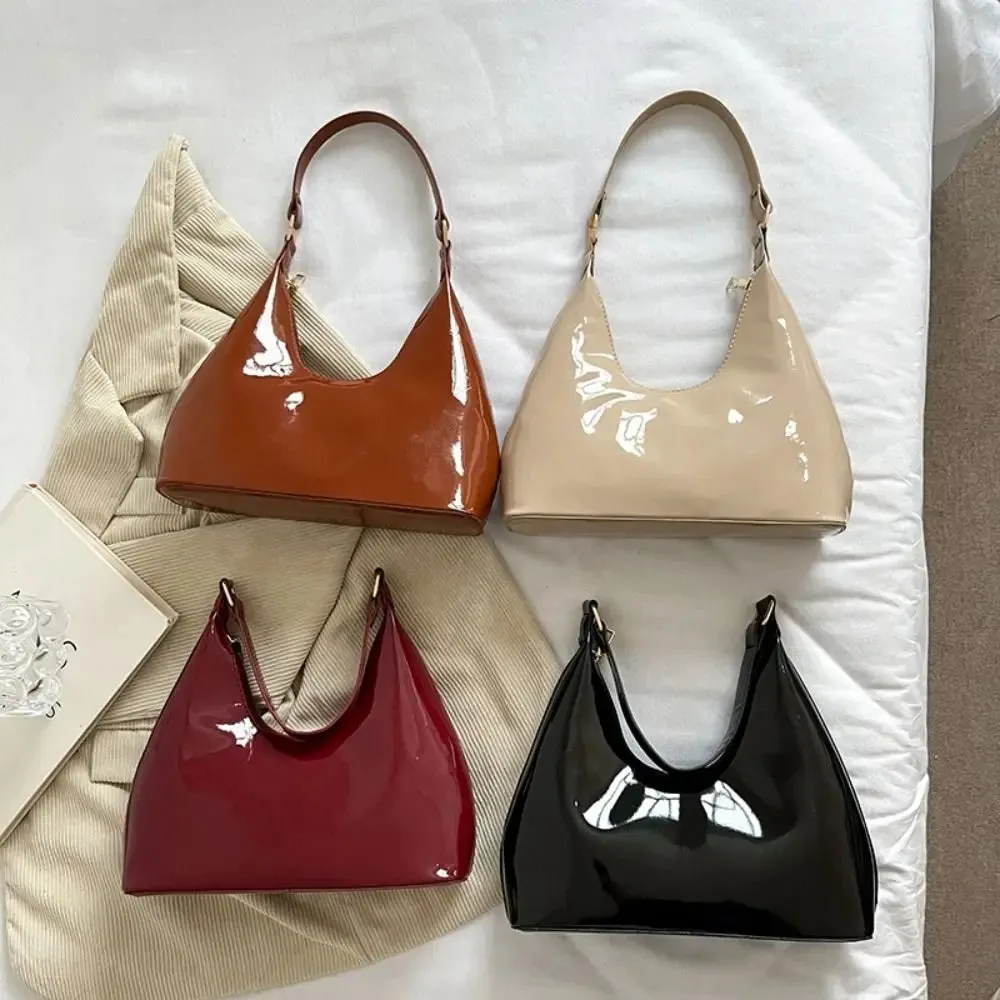 Metallic Glossy Women's Shoulder Bags