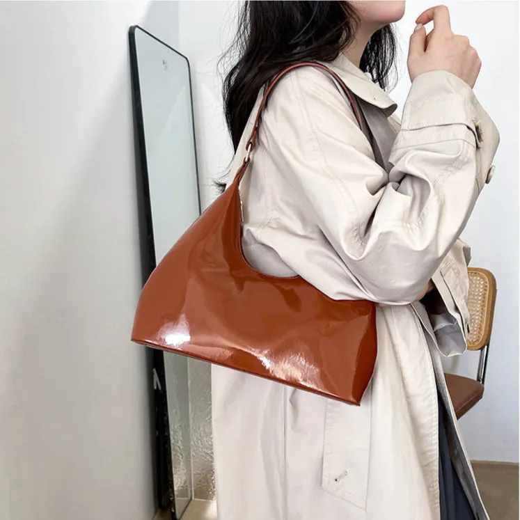 Metallic Glossy Women's Shoulder Bags