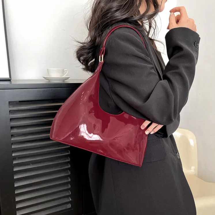 Metallic Glossy Women's Shoulder Bags