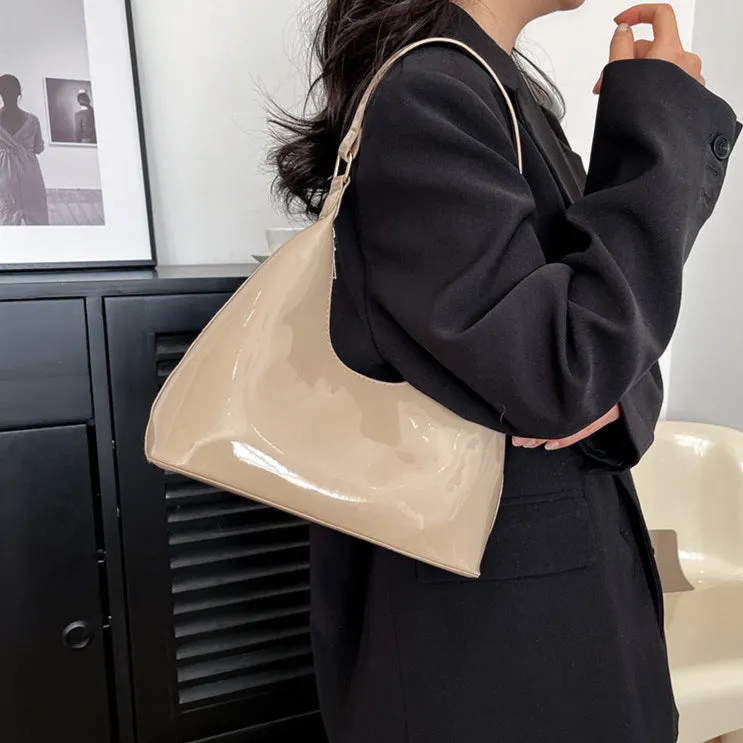 Metallic Glossy Women's Shoulder Bags