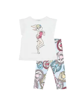 Monnalisa - Lola & Bugs Bunny Legging Set