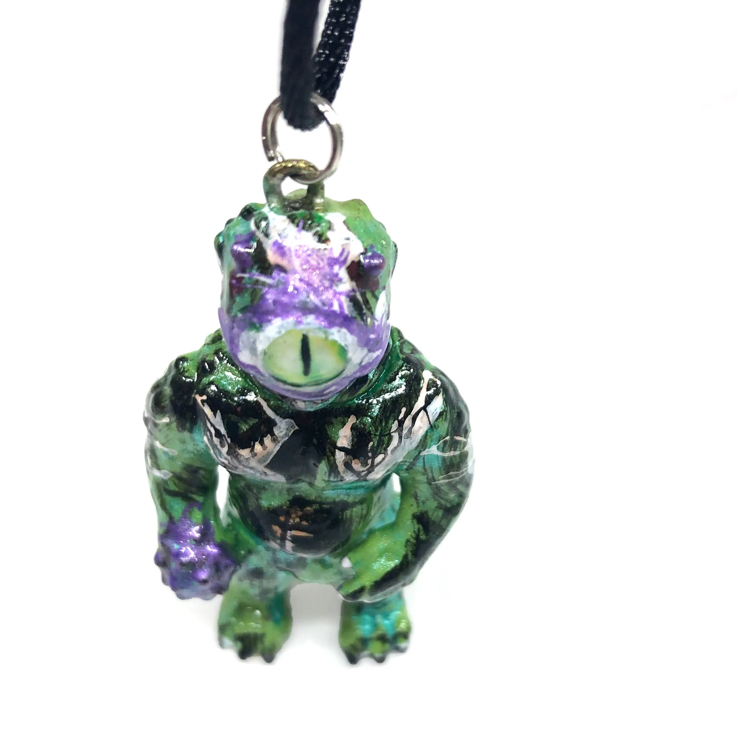 MVH Ollie Vinyl Artist Gacha AEQEA Edit Custom Acidic Syrup Pendant Necklace