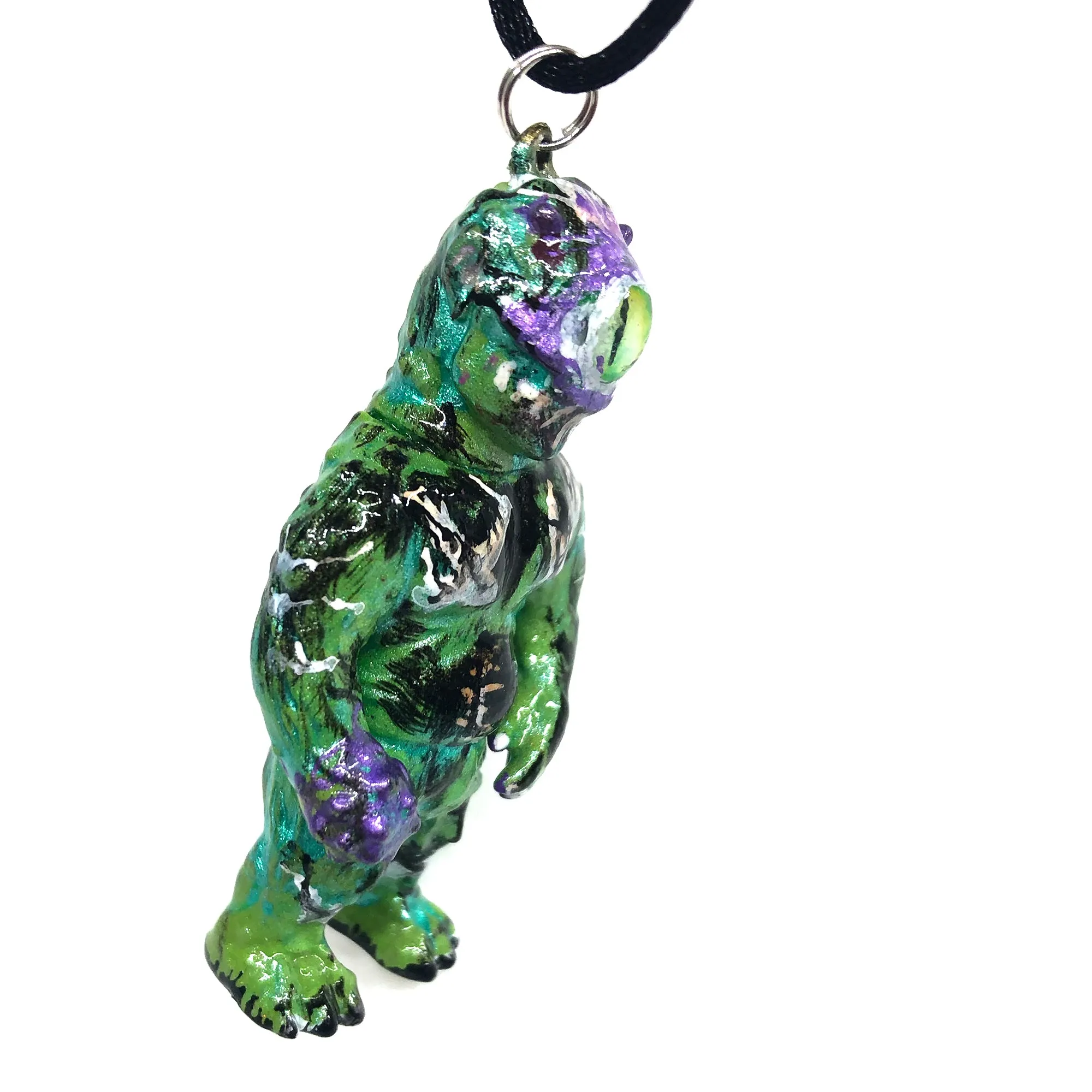 MVH Ollie Vinyl Artist Gacha AEQEA Edit Custom Acidic Syrup Pendant Necklace
