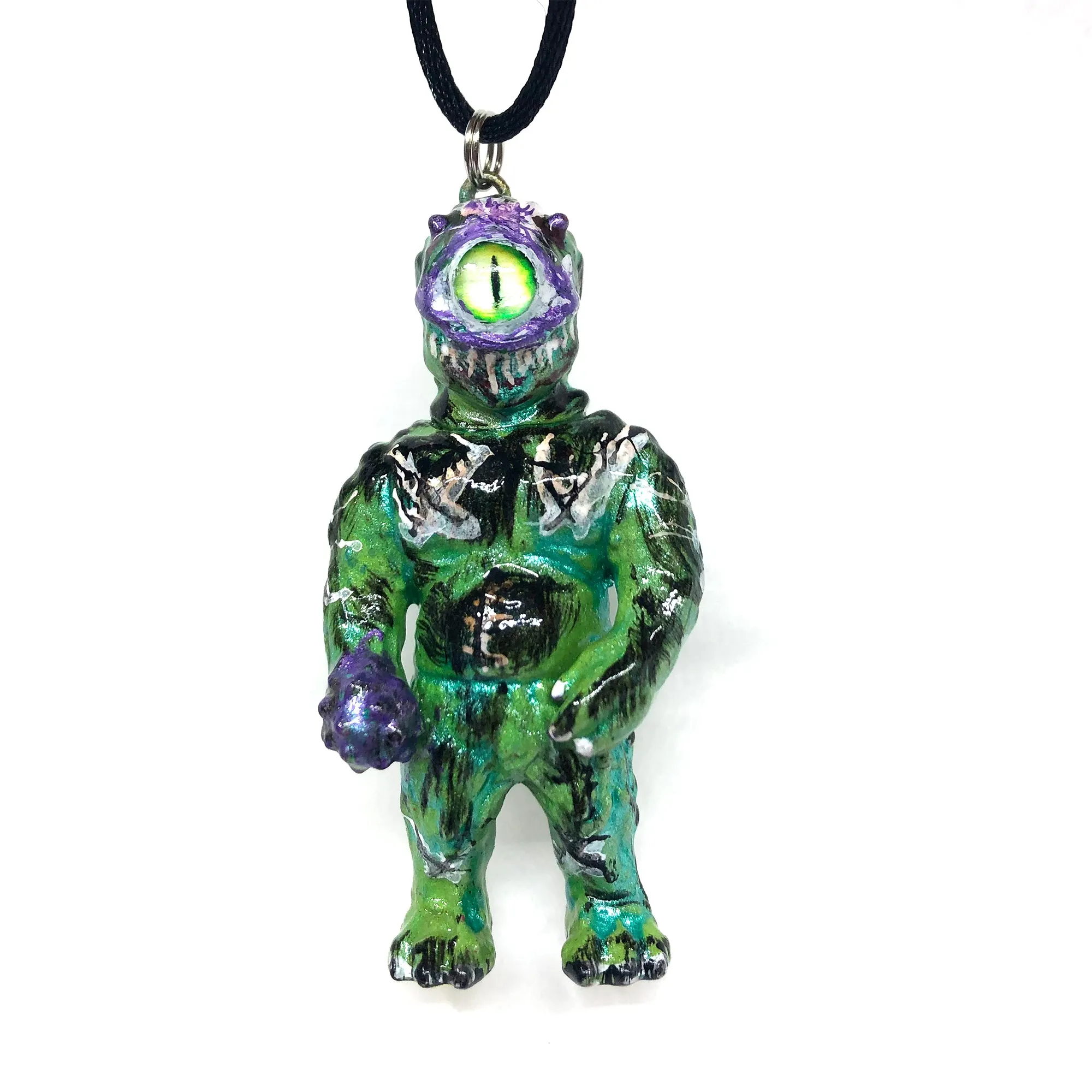 MVH Ollie Vinyl Artist Gacha AEQEA Edit Custom Acidic Syrup Pendant Necklace
