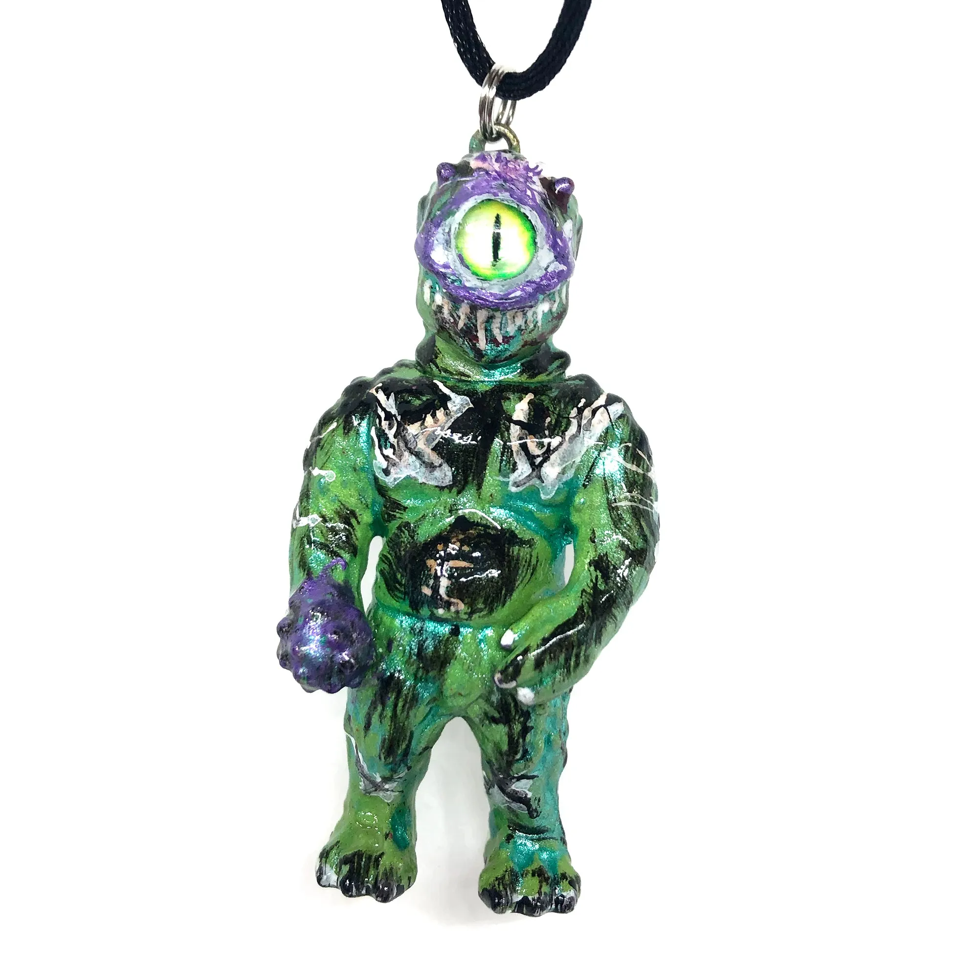 MVH Ollie Vinyl Artist Gacha AEQEA Edit Custom Acidic Syrup Pendant Necklace