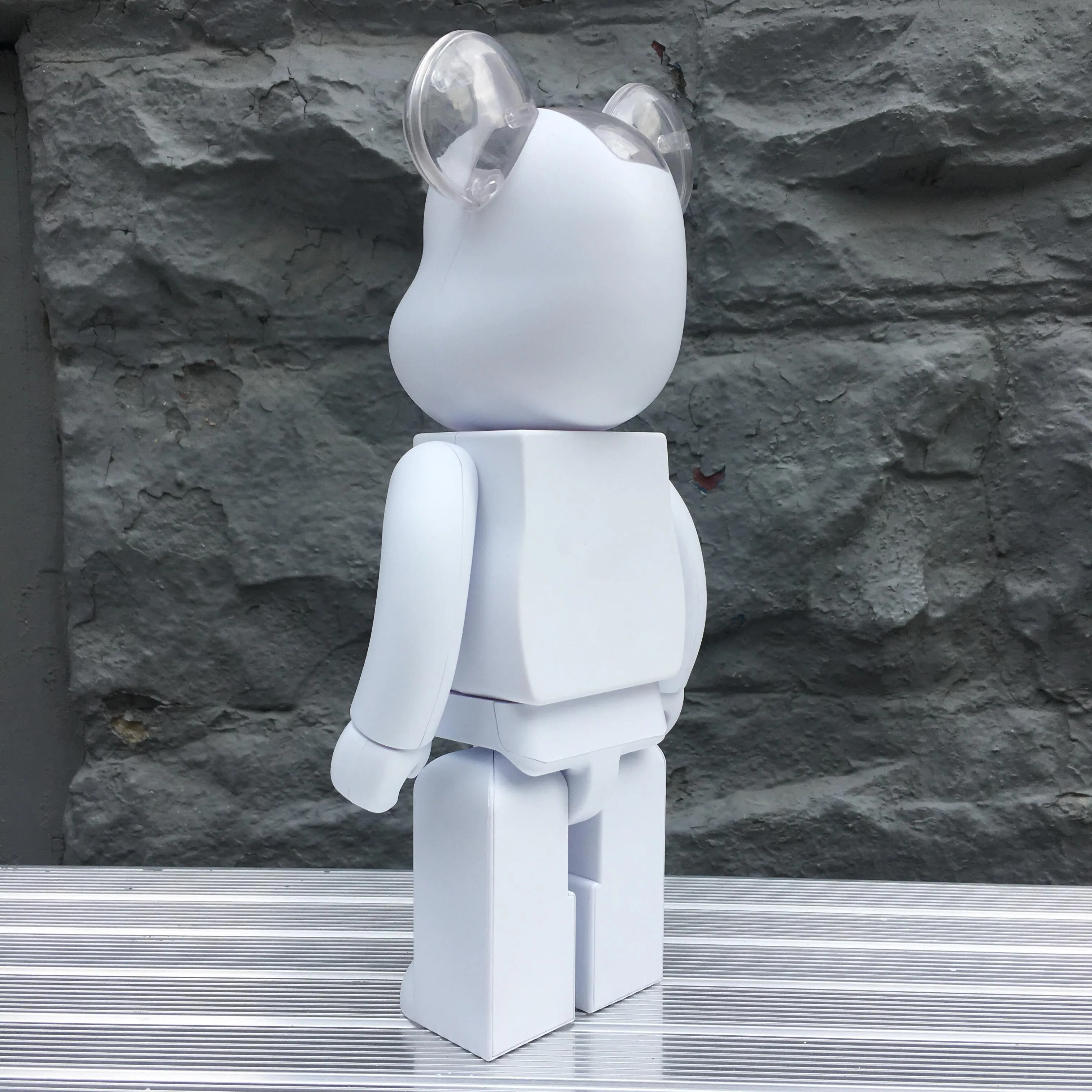 Neighborhood White 100%   400% Bearbrick Set by Medicom Toy x Neighborhood