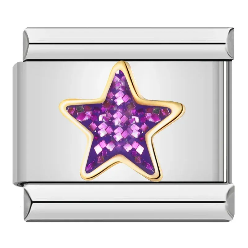 New Fashion Cat, Star, Guitar, Slippers Charm Italian Bracelet Links - Perfect gift for Her