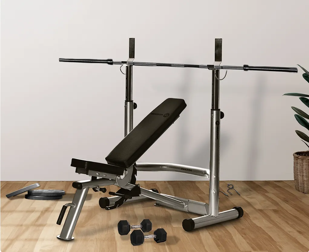 NEW Horizon Adonis Bench with Rack