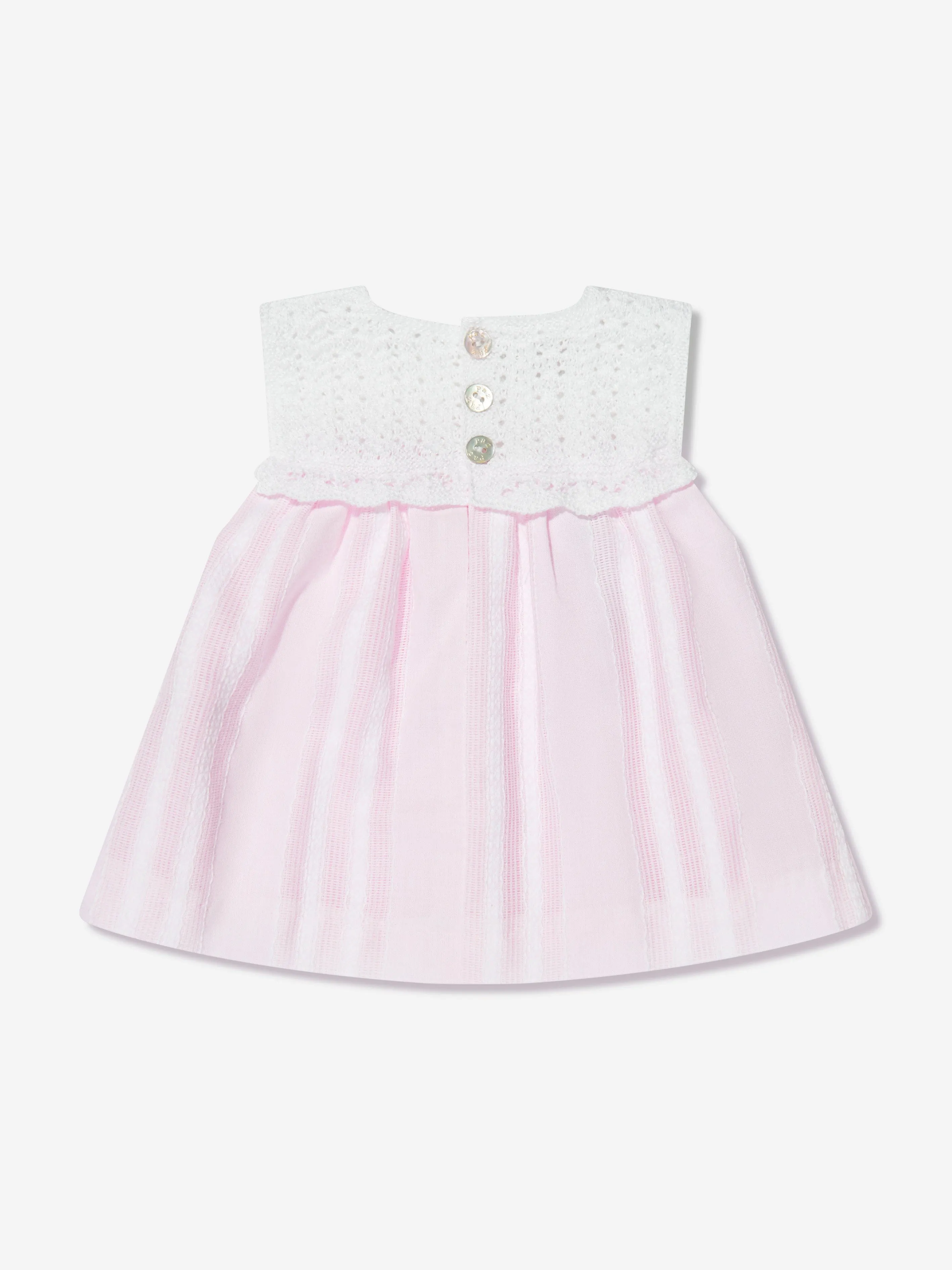 Paz Rodriguez Baby Girls Dress And Knickers Set in Pink