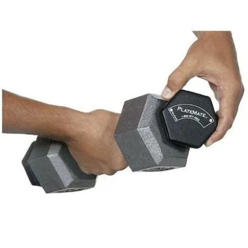 PlateMate Micro Loading 1.25 lb Hex Weight Plate 1 Pair