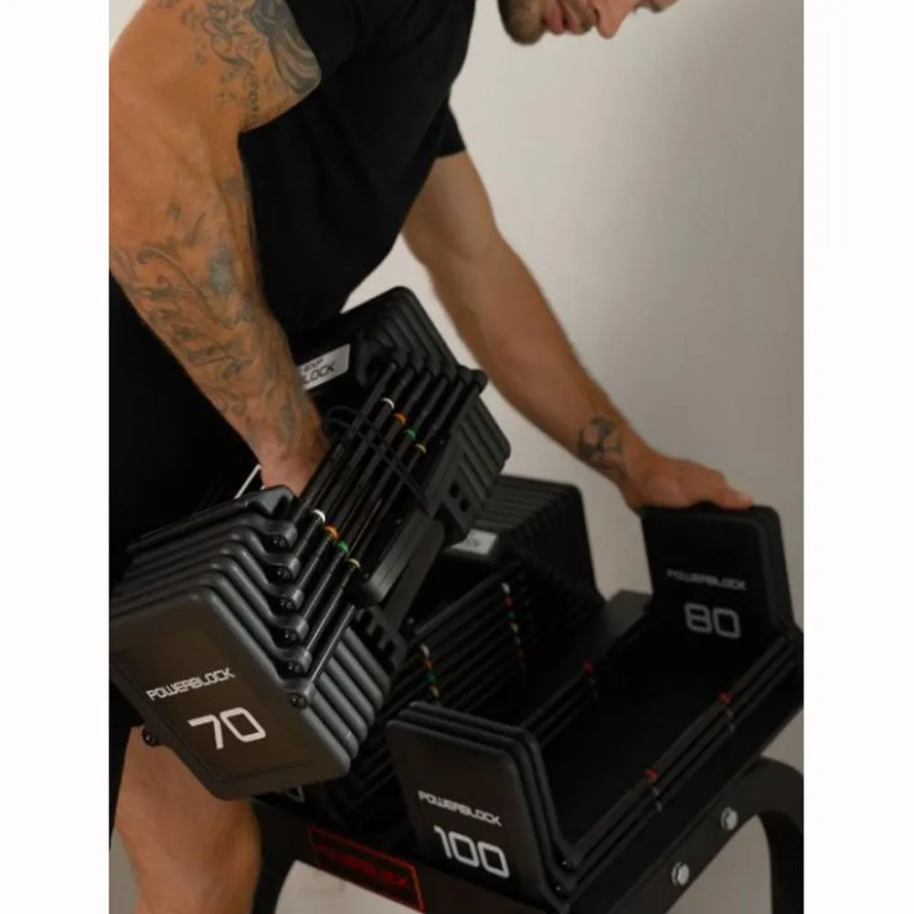 PowerBlock Pro 100 Stage IV Adjustable Dumbbells