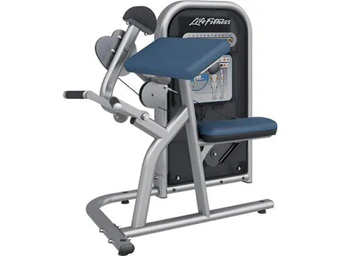 Refurbished Life Fitness Circuit Series Push Button Resistance Bicep Curl