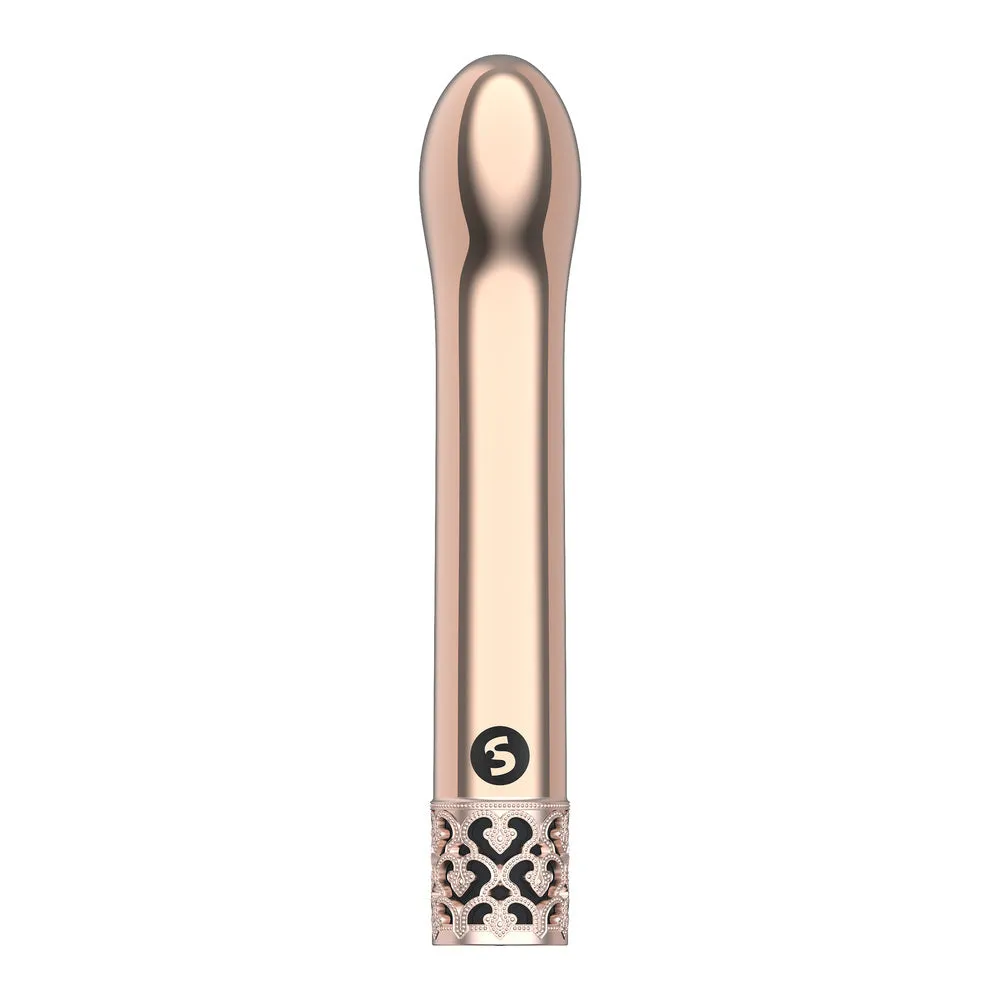 Royal Gems Jewel Rechargeable G-Spot Bullet Rose Gold