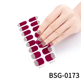 Salon-Quality Gel Nail Strips BSG-0173