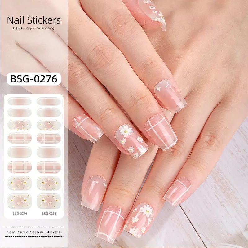 Salon-Quality Gel Nail Strips BSG-0276