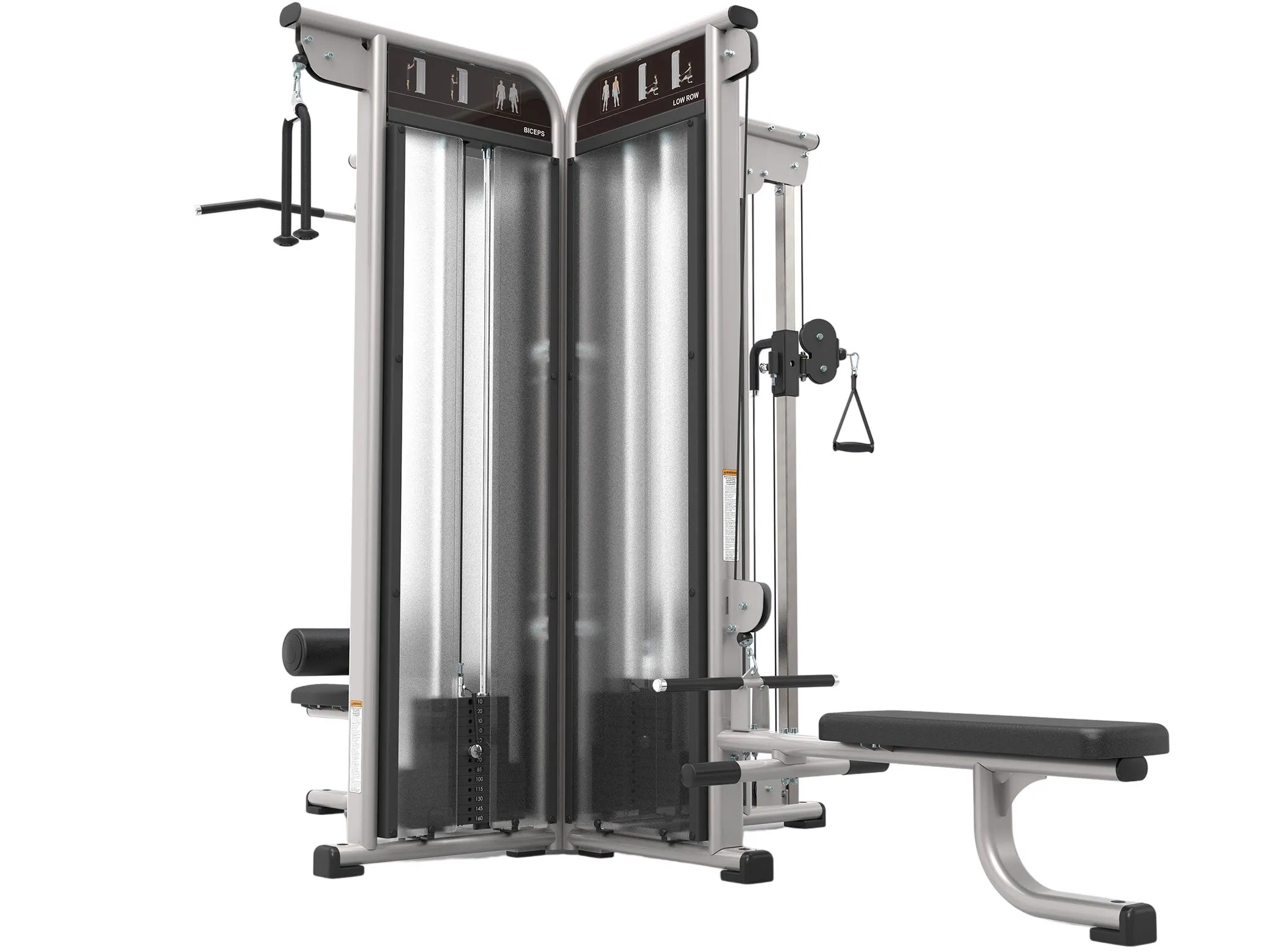 Sportgear 4 Stack Multi Station - Silver