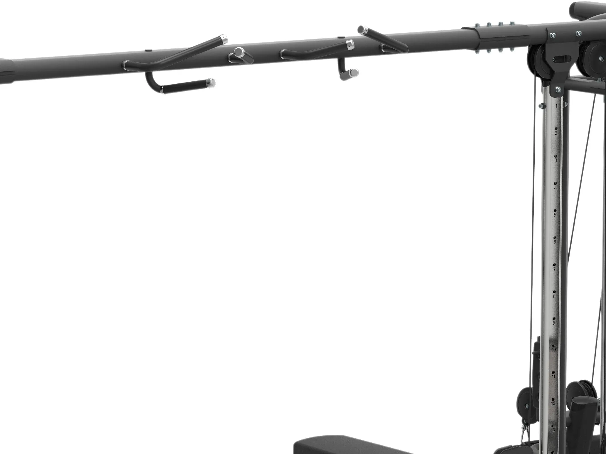 Sportgear MJ5 with Dual Pulley Pulldown and Row