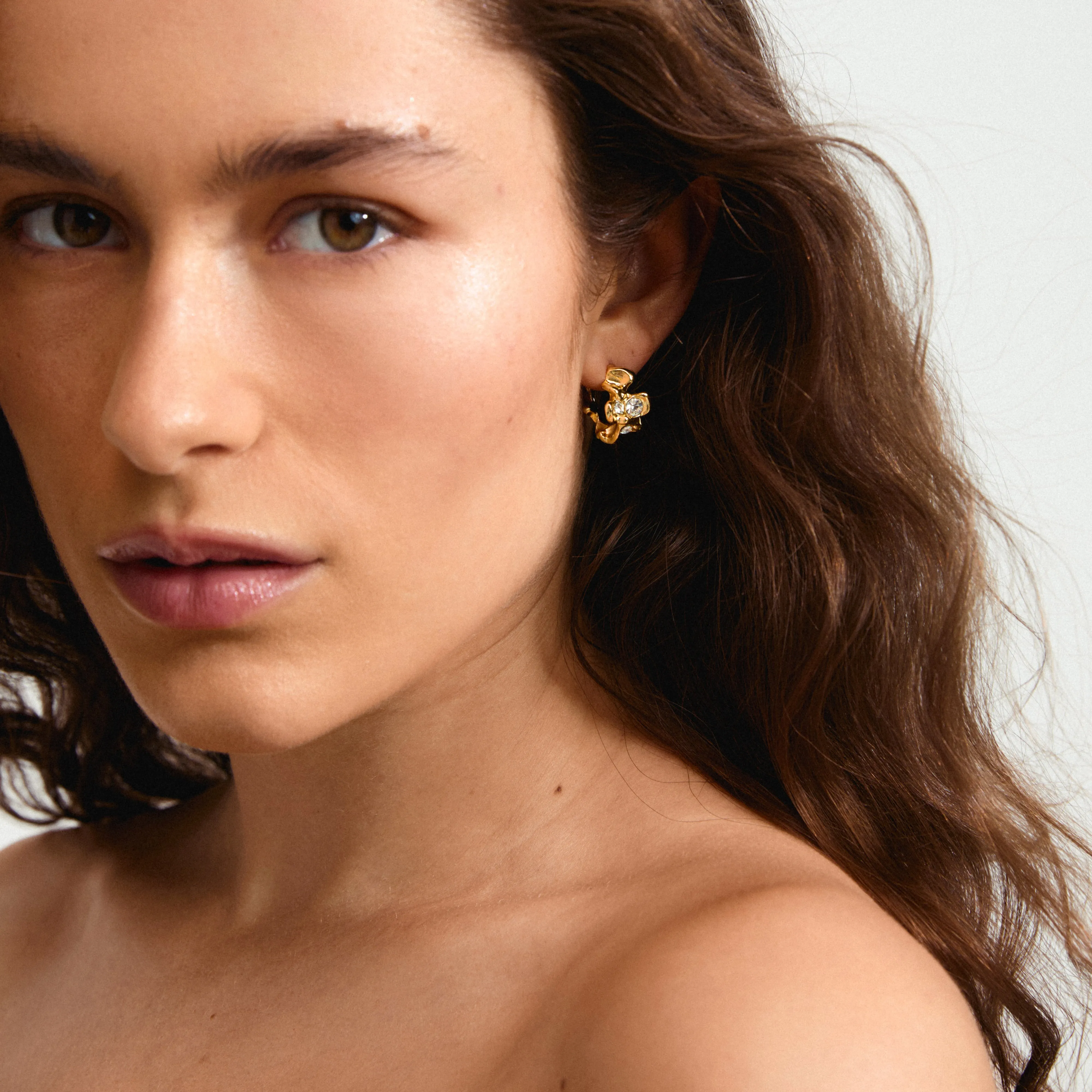 SUNSET earrings gold-plated