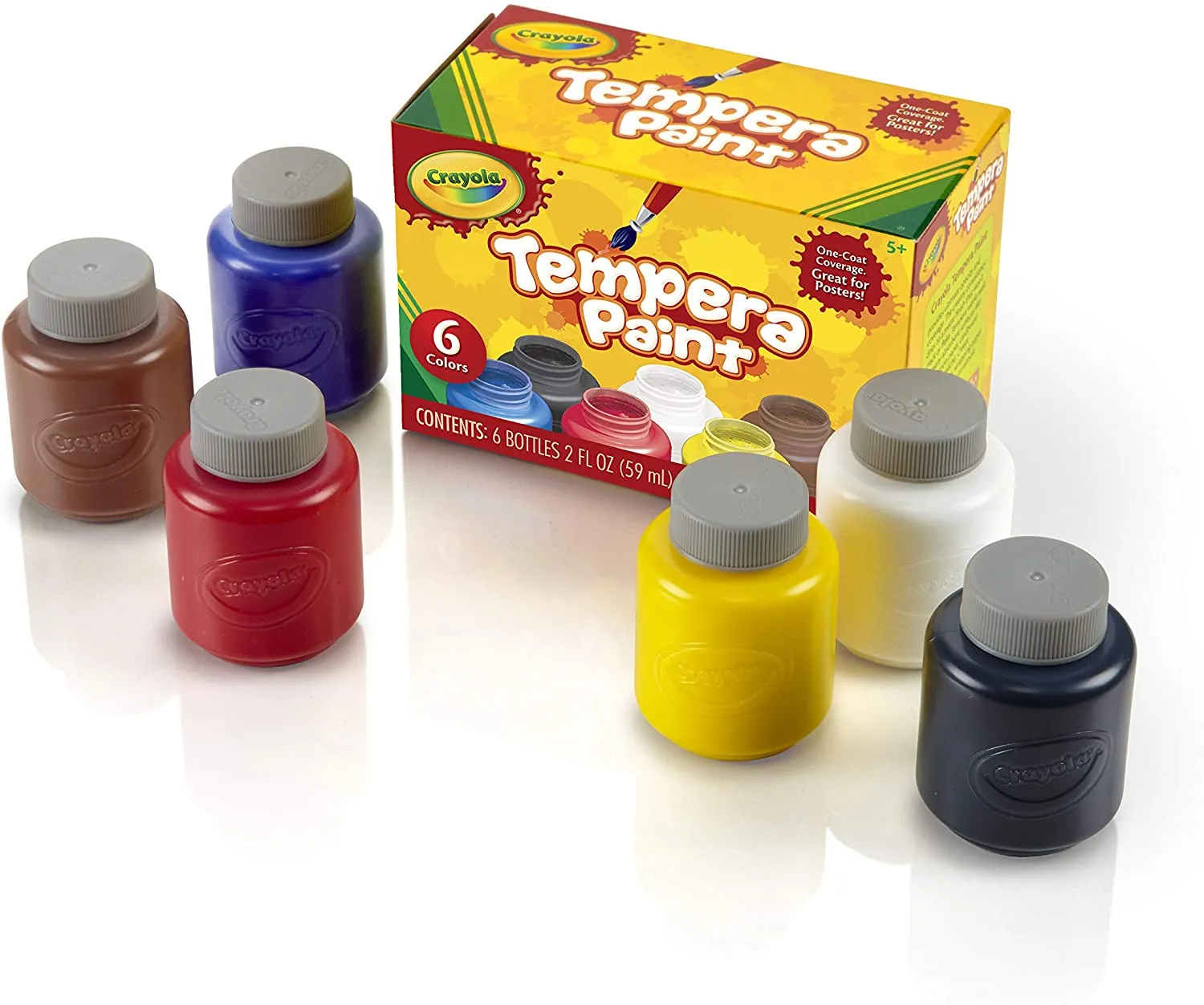 TEMPERA PAINT 6CT