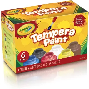 TEMPERA PAINT 6CT
