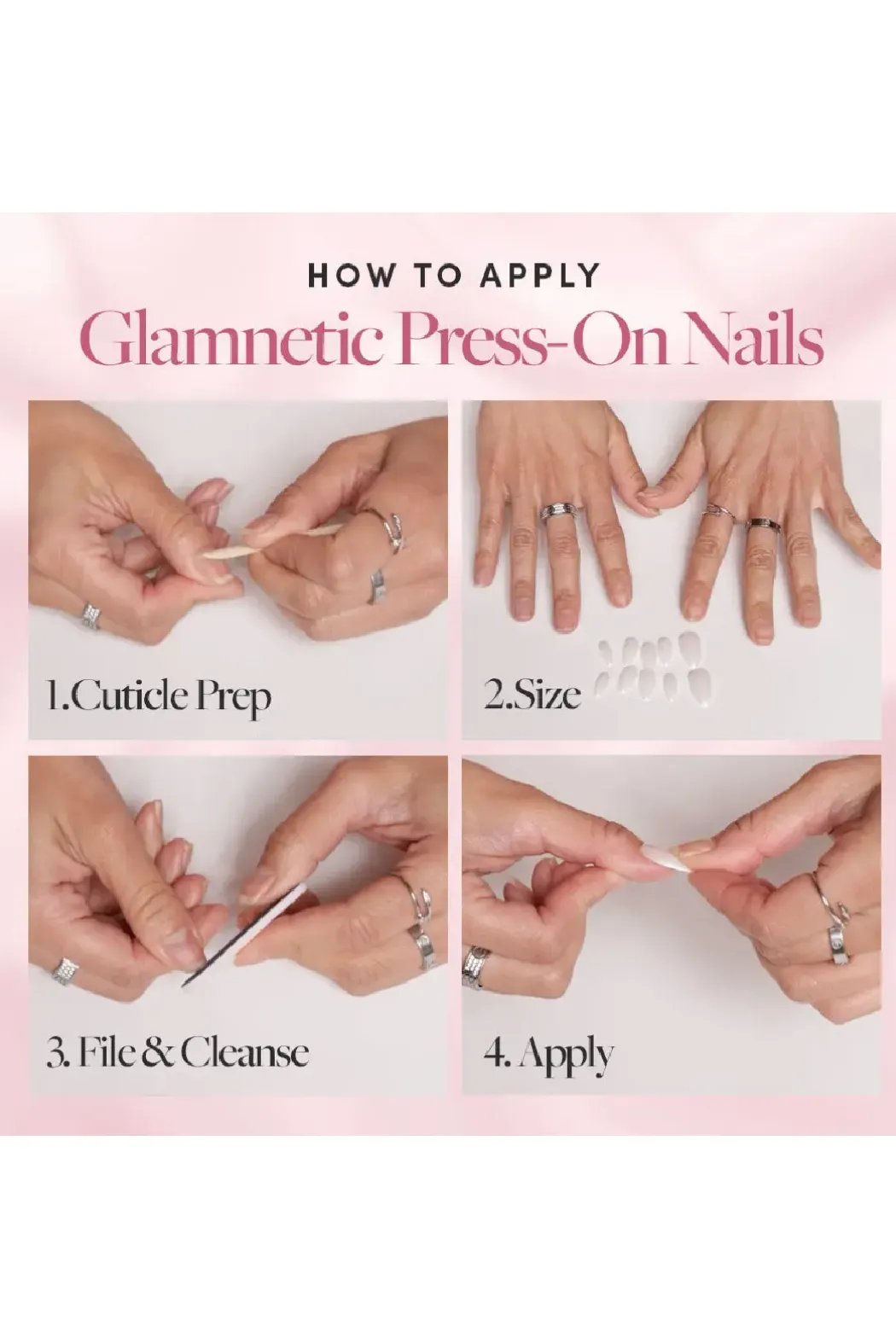 Terra Press On Nails - Short Almond