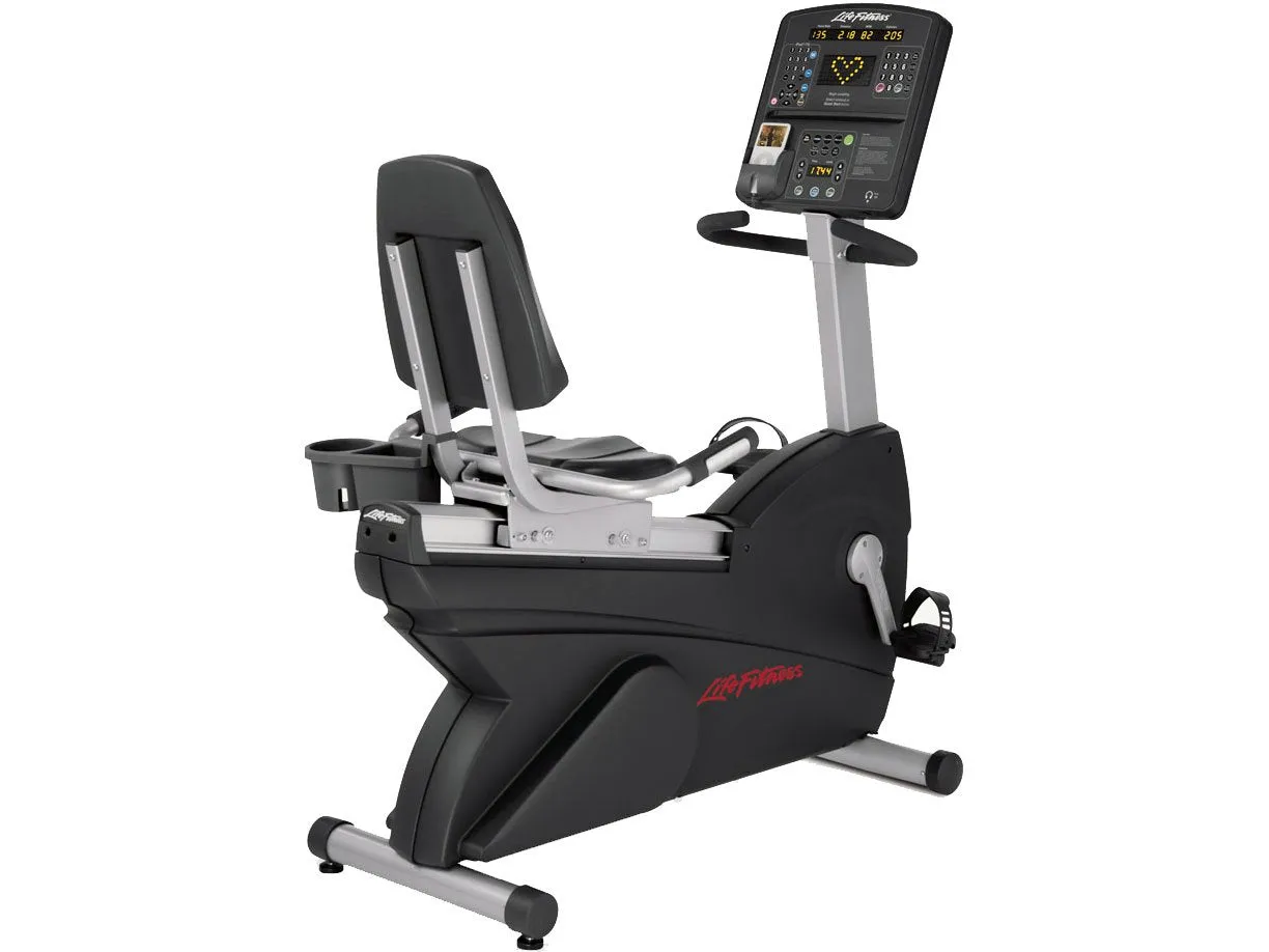 Used Life Fitness CLSR Integrity Series Recumbent Bike