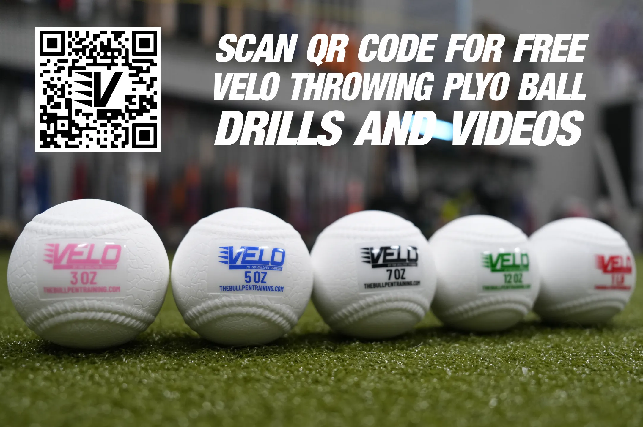 VELOBall - Throwing Plyo - Set of 5 Balls