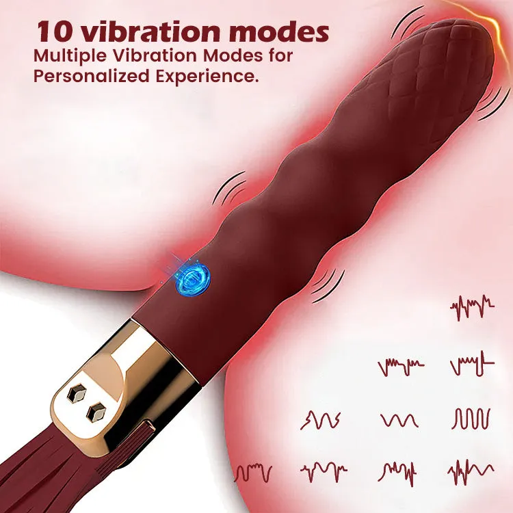 Vibrating Whip with G Spot Vibrator