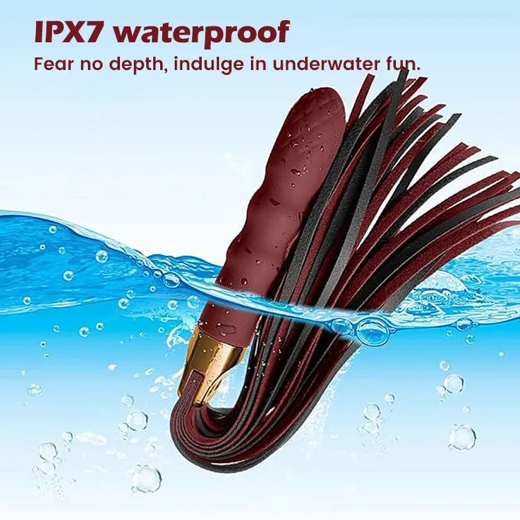 Vibrating Whip with G Spot Vibrator