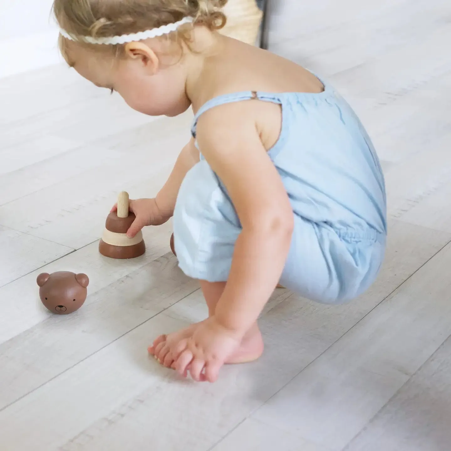 Wee Gallery - Wood Bear Stacker