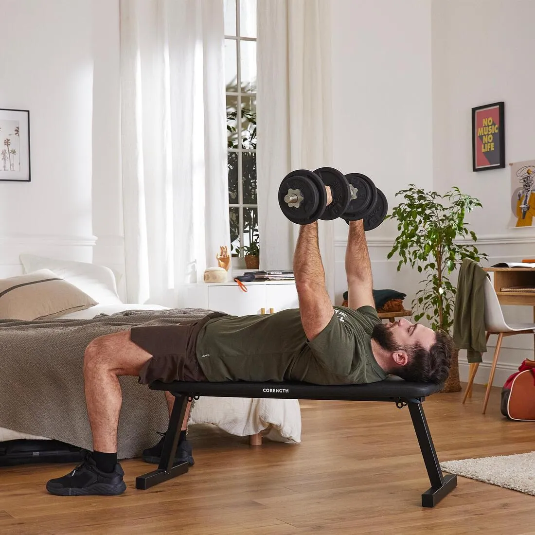 Weights Bench Fold-down - 100