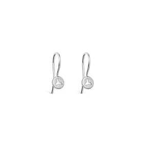 Wild Iris Icon Mini Drop Earrings