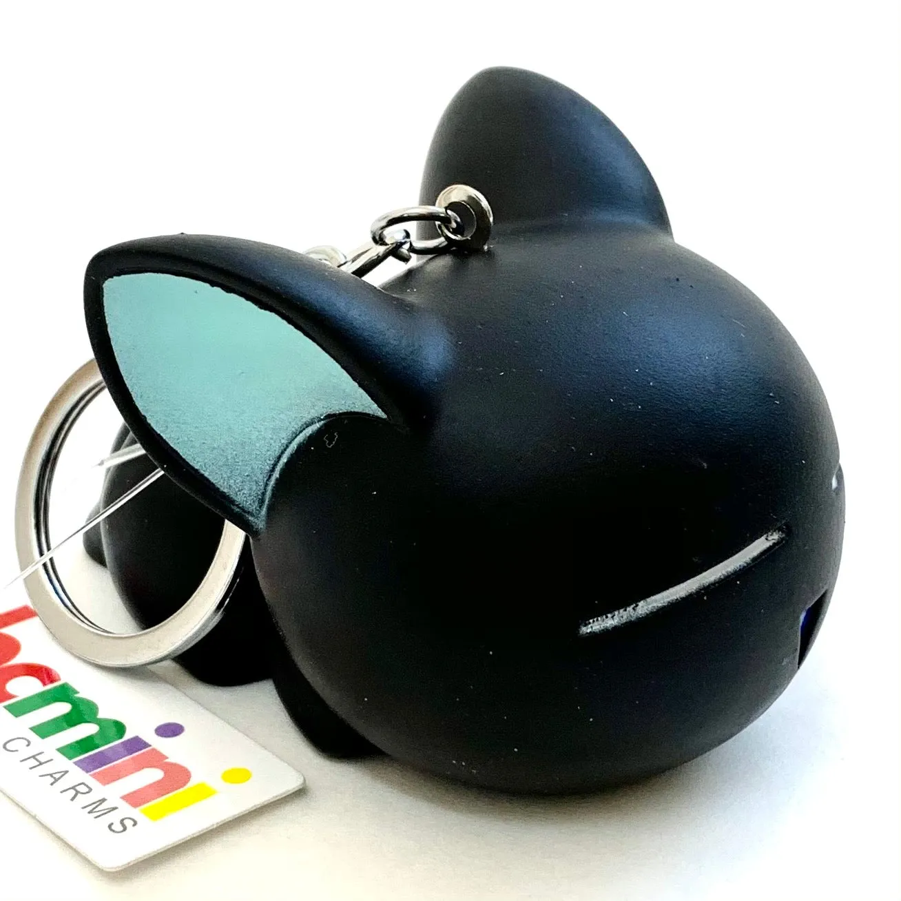 X 12019 BIG SOFT BLACK CAT CHARM-DISCONTINUED