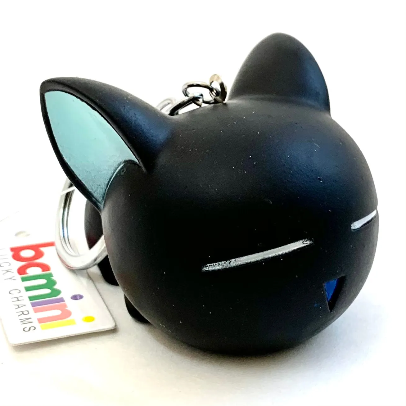 X 12019 BIG SOFT BLACK CAT CHARM-DISCONTINUED