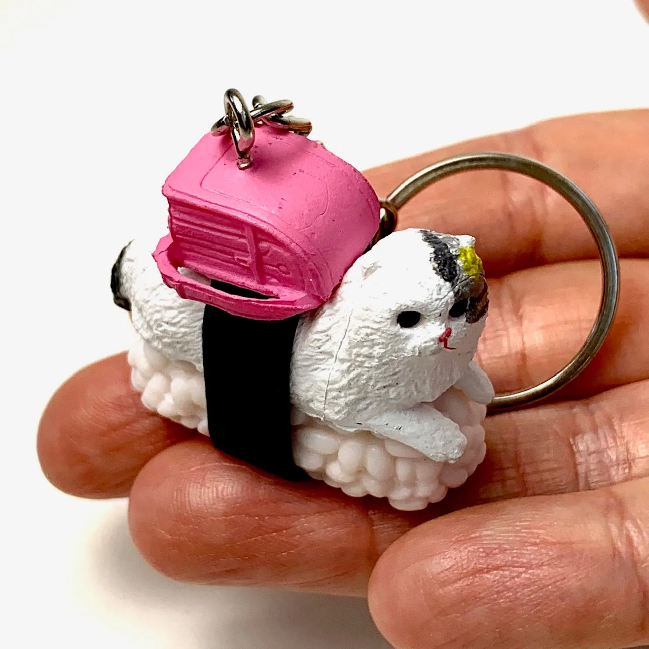 X 12050 SUSHI CAT KEY CHARM-DISCONTINUED