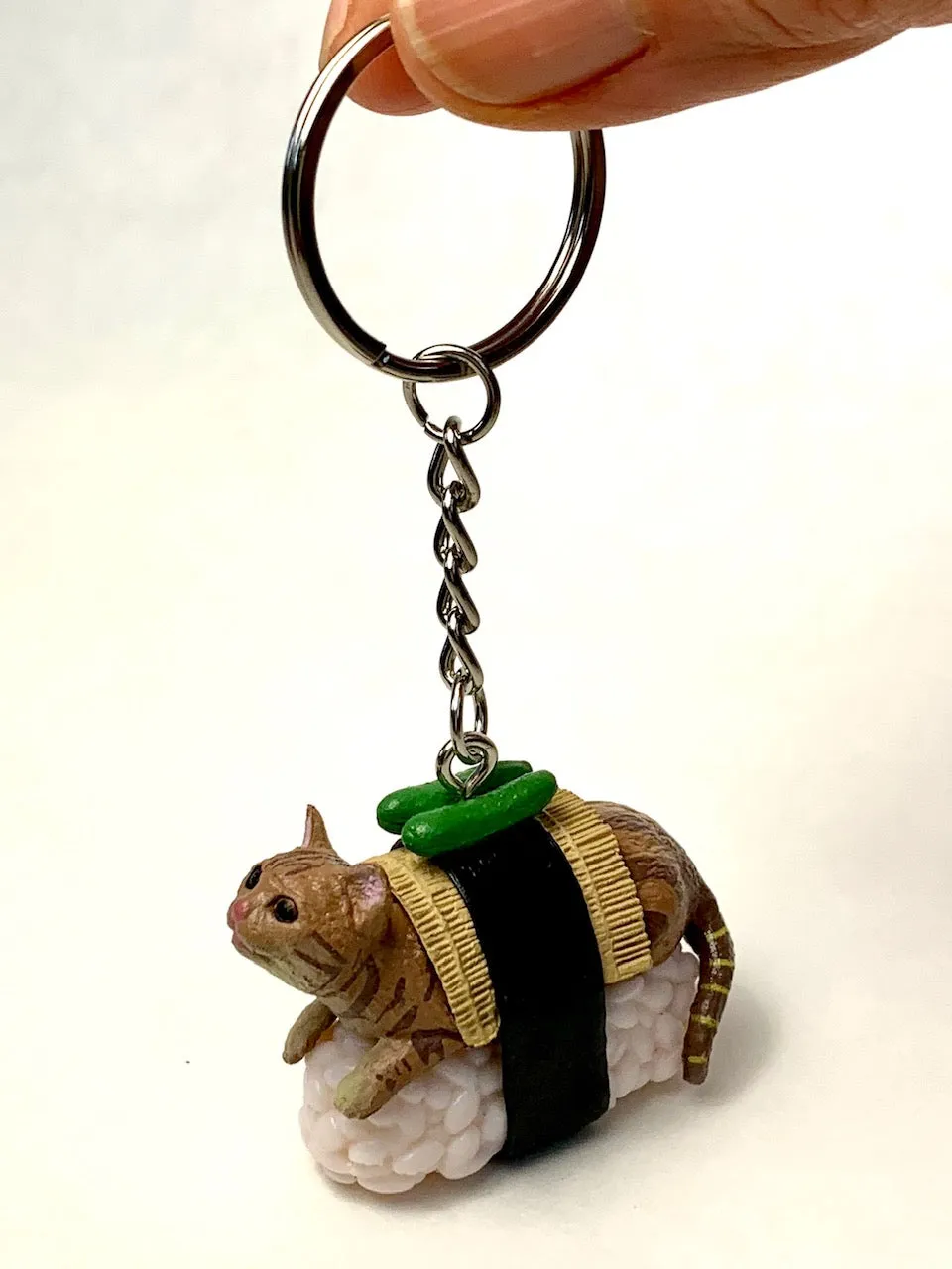 X 12050 SUSHI CAT KEY CHARM-DISCONTINUED